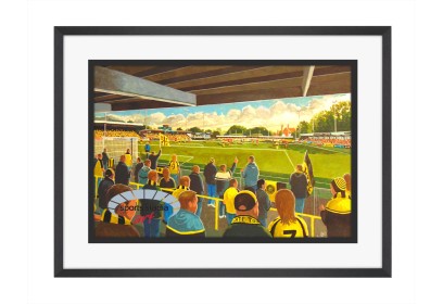 Wetherby Road Stadium Fine Art Print - Harrogate Town AFC